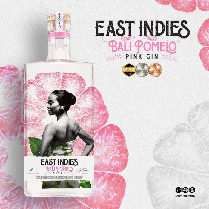 East Indies Gin Buy 1 Bottle & 1 Bottle Bacardi Spice Rum 180ml