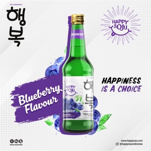 Happy Soju Blueberry