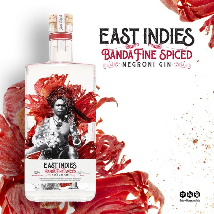 East Indies Gin Buy 1 Bottle & 1 Bottle Bacardi Spice Rum 180ml