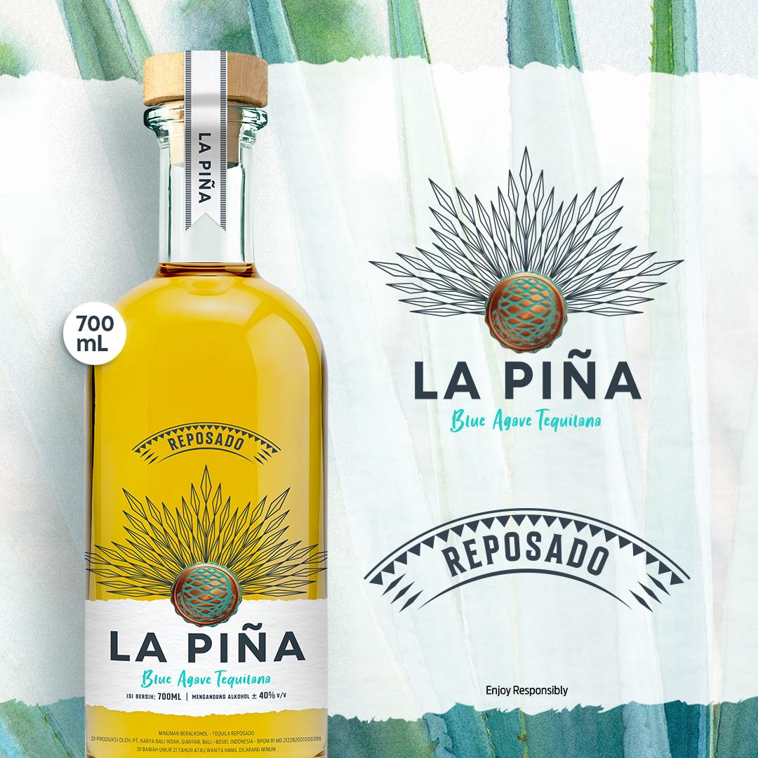 La Pina Tequila Reposado Free 2 Malabar Mixers