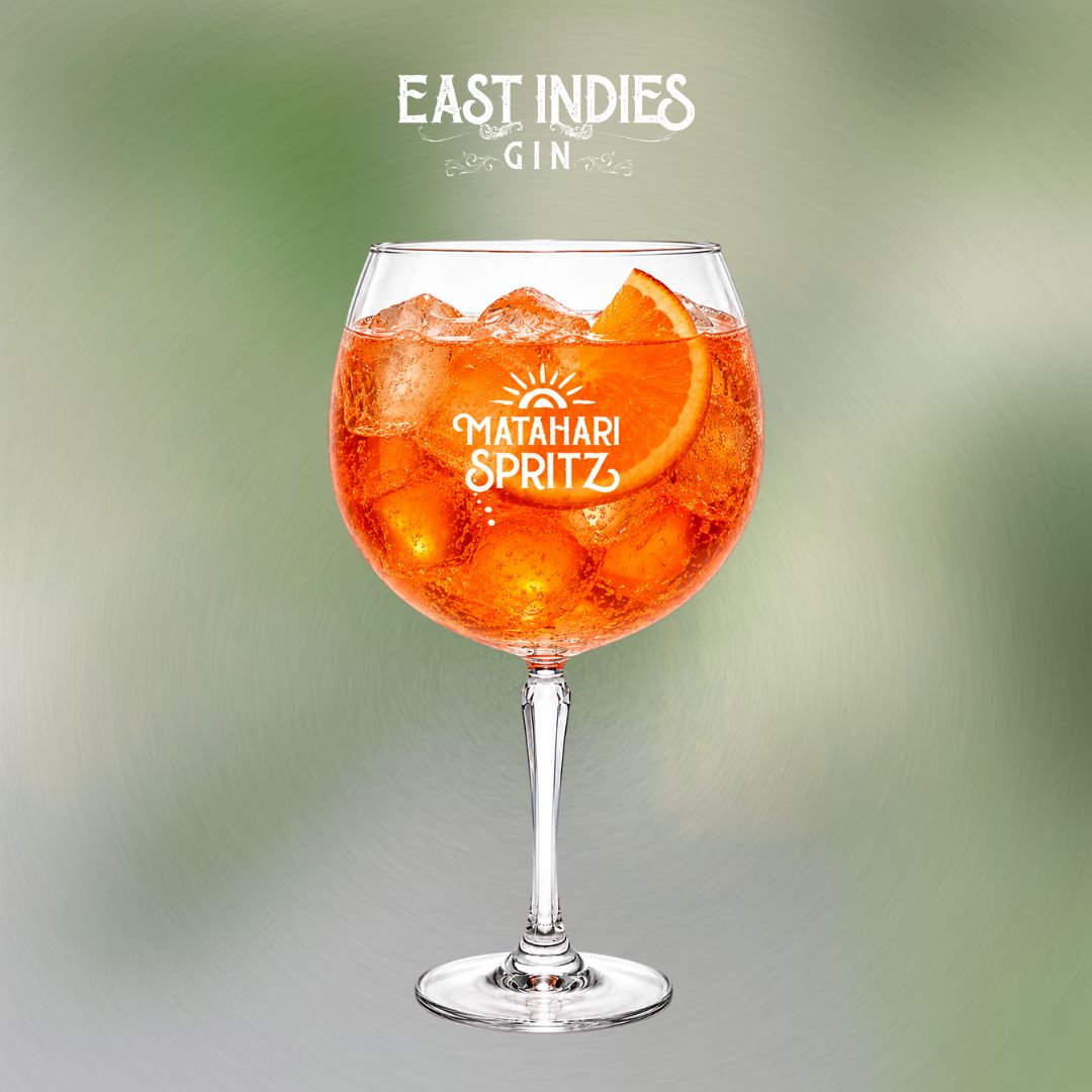 East Indies Matahari Spritz Exclusive Balloon Glass