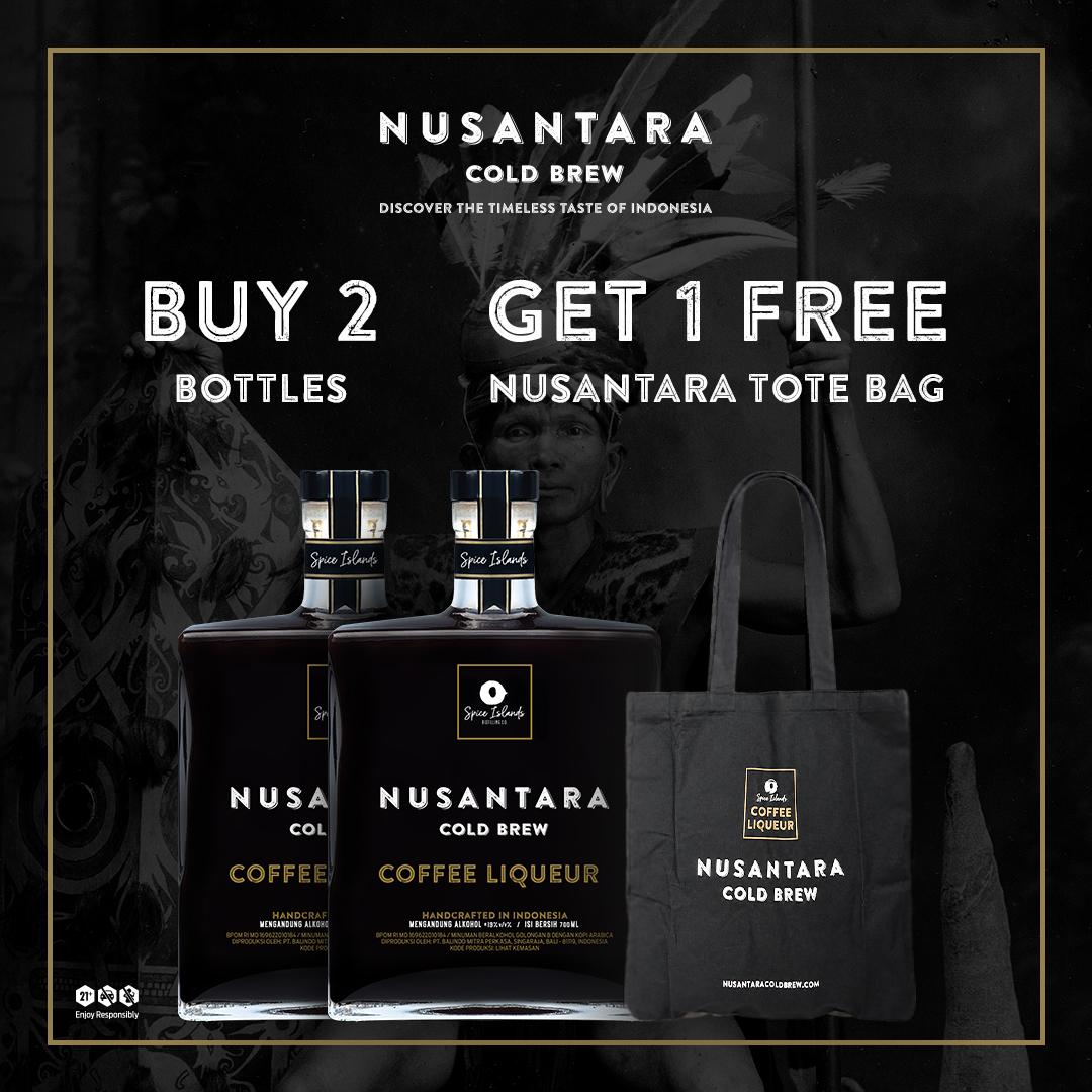 Nusantara Cold Brew Buy 2 Bottles Free 1 Exclusive Tote Bag