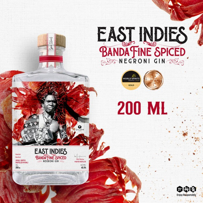 East Indies Banda Fine Spiced Negroni Gin 200ml