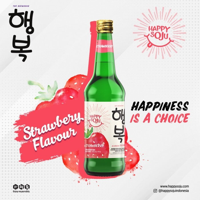 Happy Soju Strawberry
